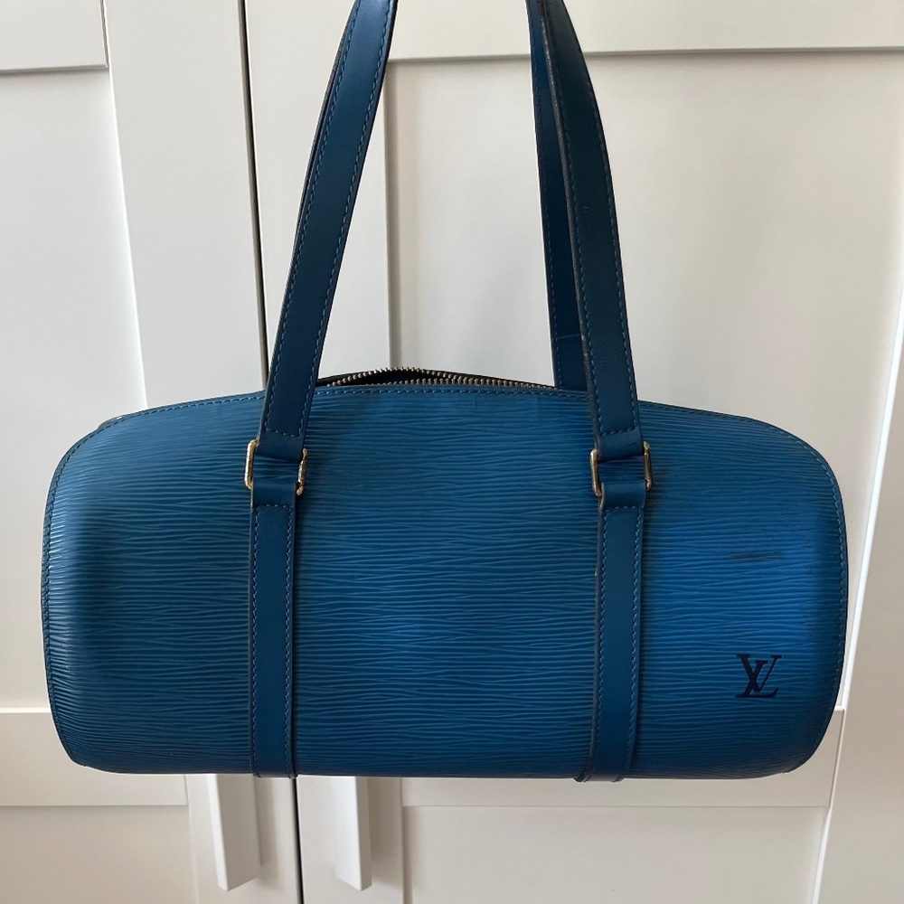 LOUIS VUITTON Epi Soufflot - Toledo Blue